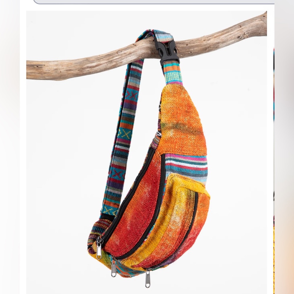 Mexicali Blues Gherry Hemp Fanny Pack